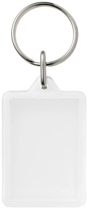 Compact plastic key ring Midi - Reklamnepredmety