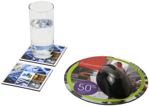 Q-Mat® mouse pad and combo 6 tray set