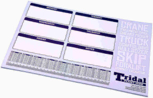 Desk-Mate® A2 notepad - Reklamnepredmety