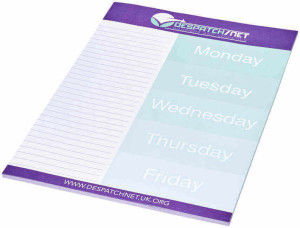 Desk-Mate® A4 notepad - Reklamnepredmety