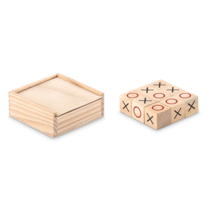 Wooden game TIC TAC TOE - Reklamnepredmety