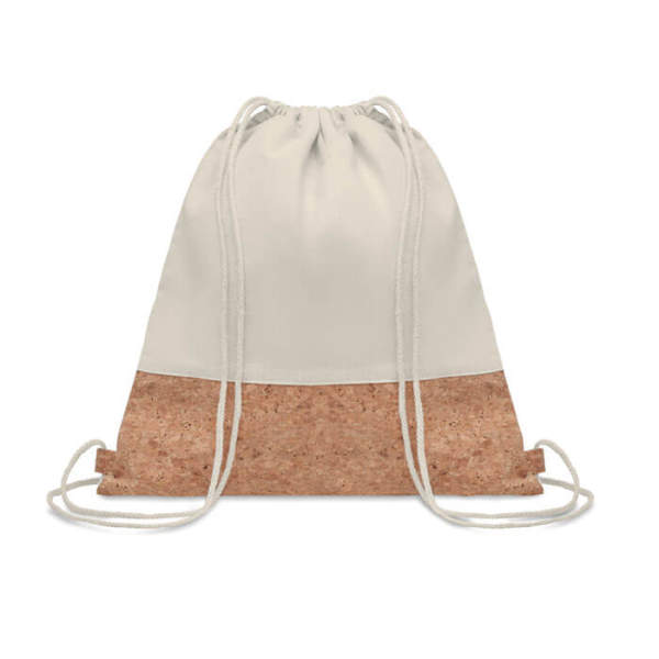 Bag with a cork detail ILLA