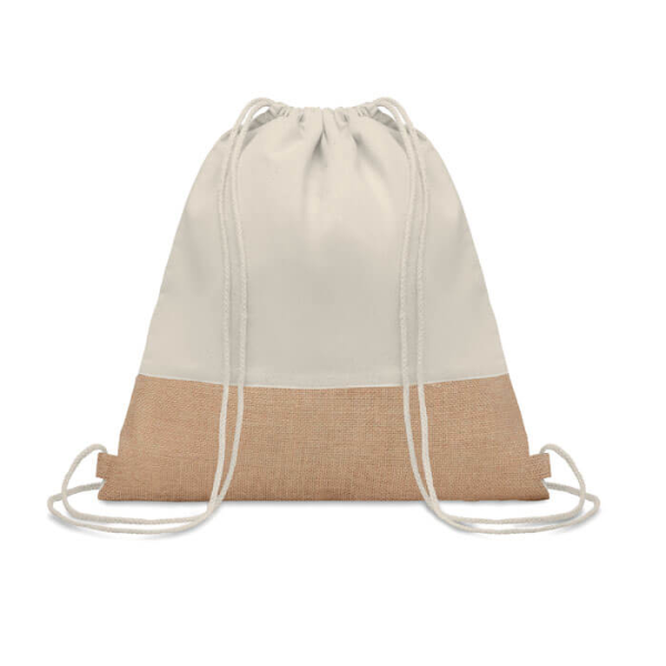 Cotto backpack with jute features INDIA