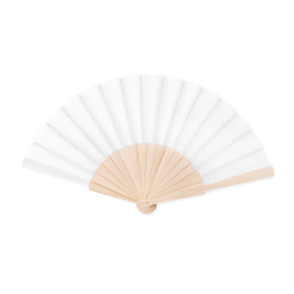 Manual hand fan FANNY WOOD