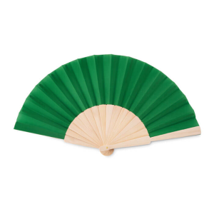 Manual hand fan FANNY WOOD - Reklamnepredmety