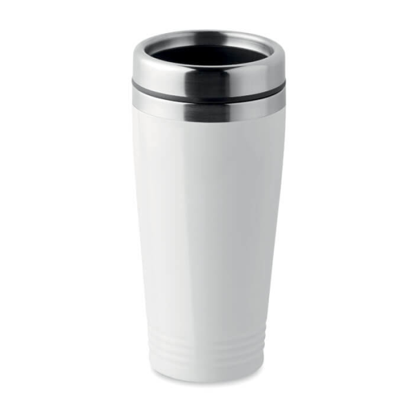 Double wall stainless steel travel cup RODEO COLOUR