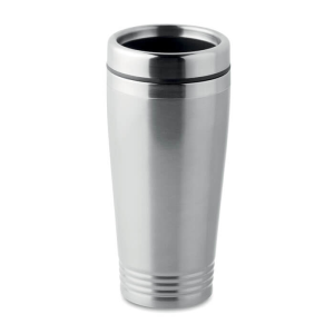 Double wall stainless steel travel cup RODEO COLOUR - Reklamnepredmety