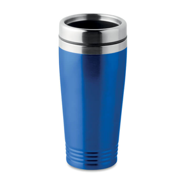 Double wall stainless steel travel cup RODEO COLOUR