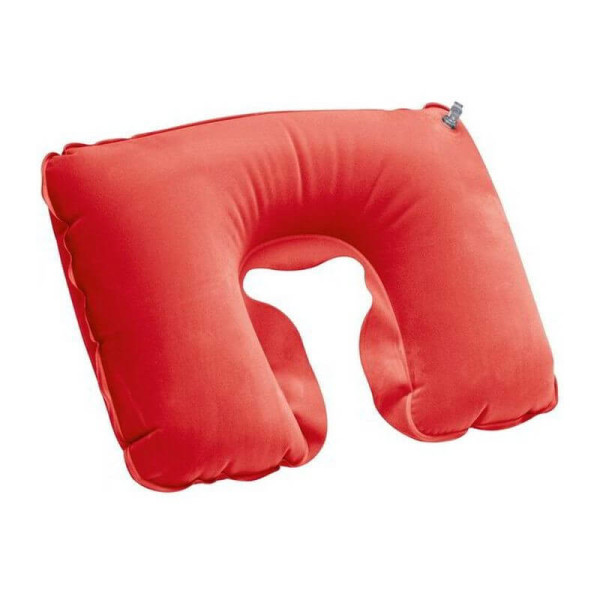 Inflatable soft travel pillow