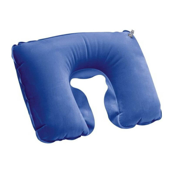 Inflatable soft travel pillow