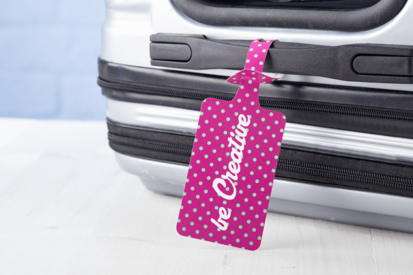 London luggage tag