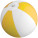 Bicoloured mini beach ball with 21.5 cm segments - 5826108 - variant M 5826108
