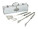Stainless steel barbecue cutlery "Roast" - 56-0604016 - variant In 56-0604016