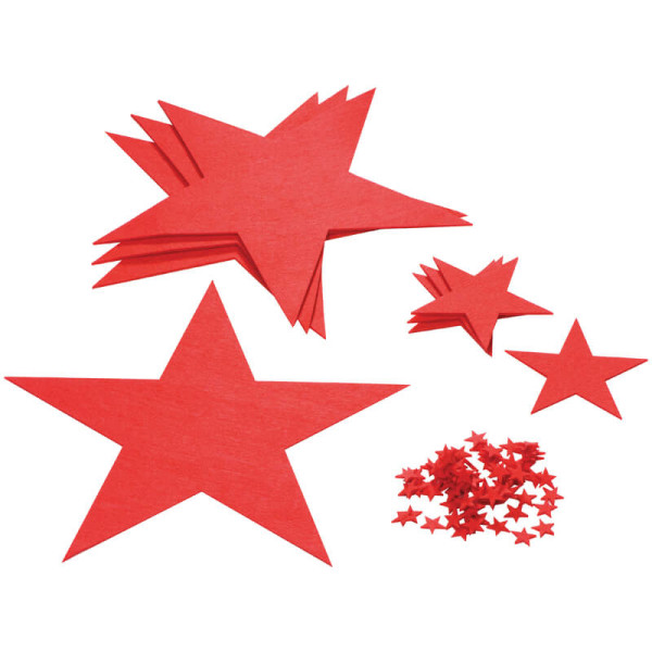 Felt star set