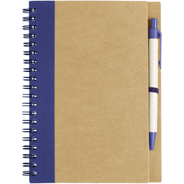 Priestly notebook with pen