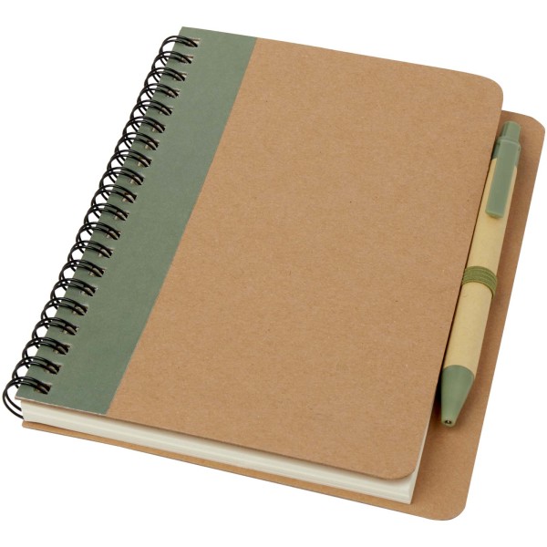 Priestly notebook with pen