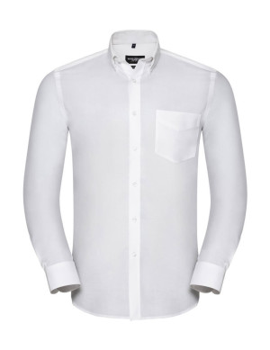 Men`s LS Tailored Button-Down Oxford Shirt - Reklamnepredmety