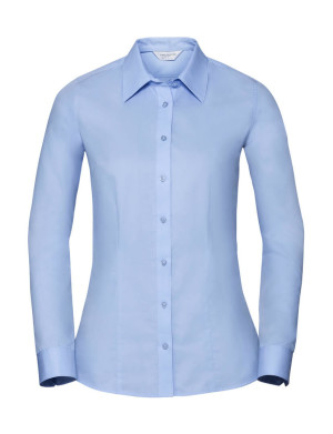 Ladies` LS Tailored Coolmax® Shirt - Reklamnepredmety