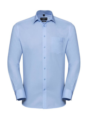 Men`s LS Tailored Coolmax® Shirt - Reklamnepredmety