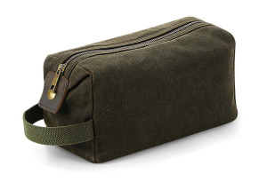 Heritage Waxed Canvas Wash Bag - Reklamnepredmety