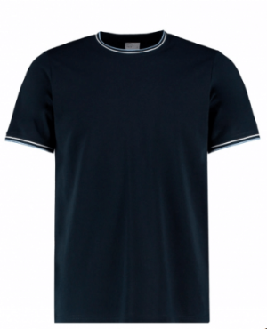 Fashion Fit Tipped Tee - Reklamnepredmety