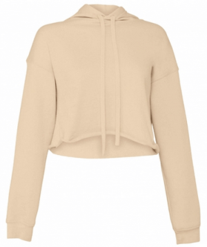 Women`s Cropped Fleece Hoodie - Reklamnepredmety