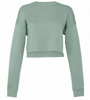 Women`s Cropped Crew Fleece - Reklamnepredmety