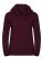 Ladies` Authentic Melange Hooded Sweat - bordova - variant
