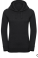 Ladies` Authentic Melange Hooded Sweat - siva-tmava - variant