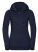 Ladies` Authentic Melange Zipped Hood Sweat - indiga - variant