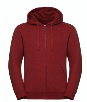 Men`s Authentic Melange Zipped Hood Sweat - Reklamnepredmety