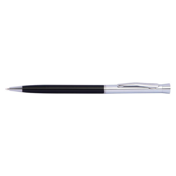 Slim metal ballpoint pen