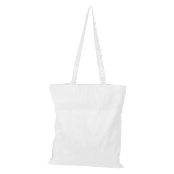 Cotton bag with long handles