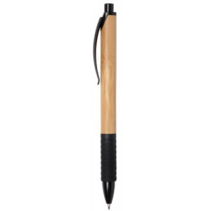 Ballpoint pen BAMBOO RUBBER - Reklamnepredmety