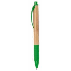 Ballpoint pen BAMBOO RUBBER - Reklamnepredmety