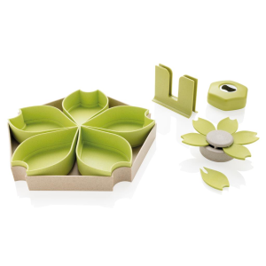 ECO wheat straw 4pcs kitchen set