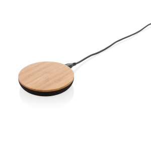 Bamboo X 5W wireless charger - Reklamnepredmety