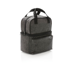 Cooler bag with 2 insulated compartments - Reklamnepredmety