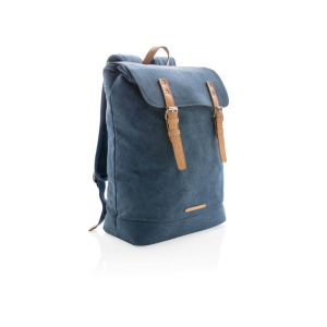 Canvas laptop backpack PVC free - Reklamnepredmety