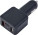 ABS USB car charger, Black - B1106700PK2_i - variant Gi B1106700PK2