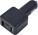 ABS USB car charger, Black - abs-usb-car-charger-black-8788-01-hd - variant 