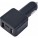 ABS USB car charger, Black - autostolto-fekete--8788-01--300 - variant Gi 8788-01
