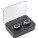 ABS wireless earphones with power bank - vezetek-nelkuli-fulhallgato-es-powerbank-2000-mah-fekete--8445-01--300 - variant Gi 8445-01