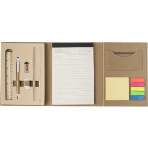 Cardboard writing folder - Reklamnepredmety