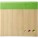 Note block with sticky notes - jegyzettomb-ontapado-jegyzetlapokkal-vilagoszold-8935-29-300 - variant 