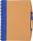 Recycled cardboard notebook with pen, lime - B4003501PK2 - variant Gi B4003501PK2