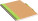 Recycled cardboard notebook with pen, lime - b4003502pk2_d - variant Gi B4003502PK2