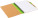 Recycled cardboard notebook with pen, lime - b4003502pk2_e - variant Gi B4003502PK2
