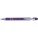 Ballpen with rubber finish - golyostoll-gumis-bevonattal-lila--8462-24--300 - variant Gi 8462-24
