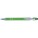 Ballpen with rubber finish - golyostoll-gumis-bevonattal-vilagoszold--8462-19--300 - variant Gi 8462-19